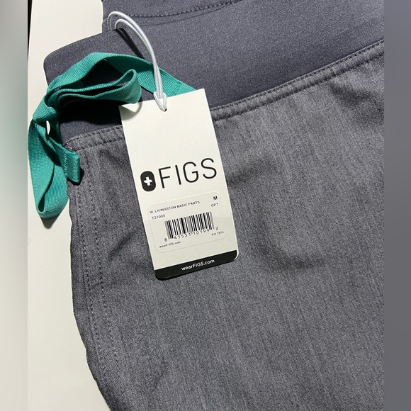 Figs Livingston Basic Scrub Pants in Graphite - Medium - Picture 9 of 10